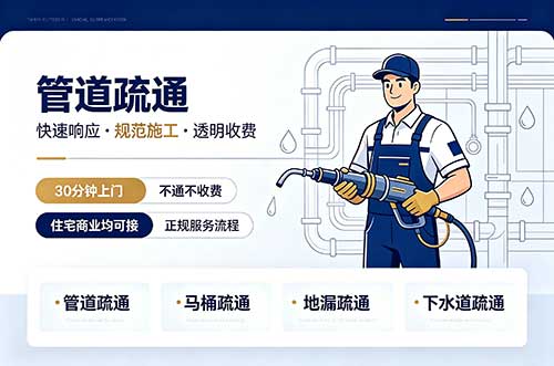 百色管道疏通