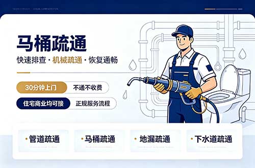 百色马桶疏通