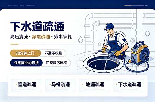 百色下水道疏通